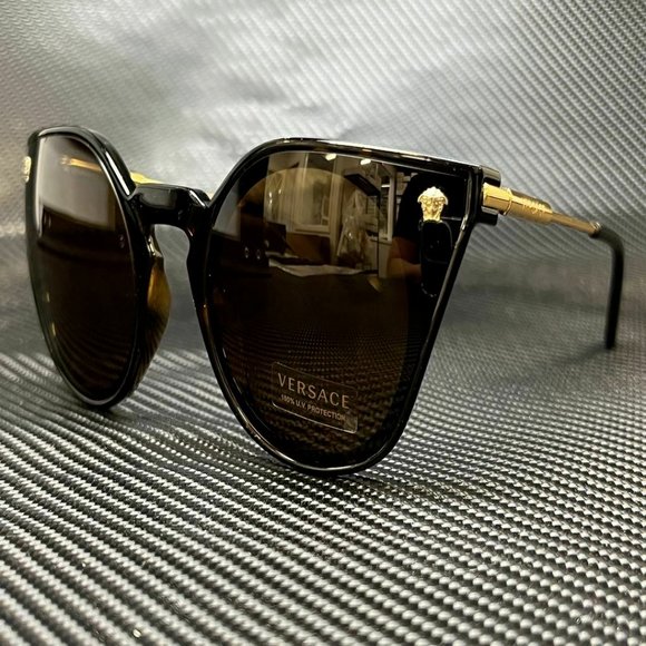 NEW Versace Havana Cat Eye Sunglasses main image 4